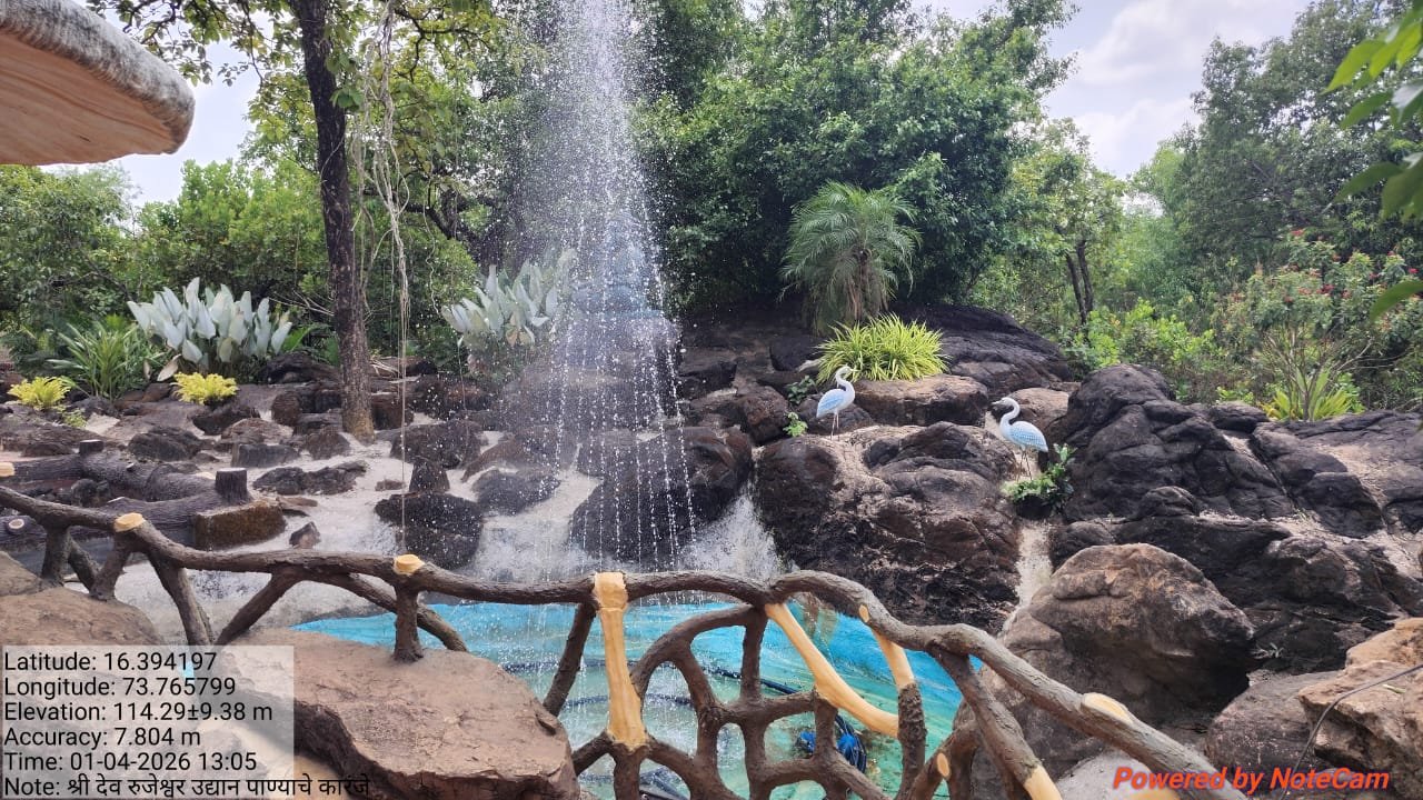 श्री देव रुजेश्वर उद्यान येथे पर्यटनाच्या दृष्टीने बांधकाम उपक्रम (10)