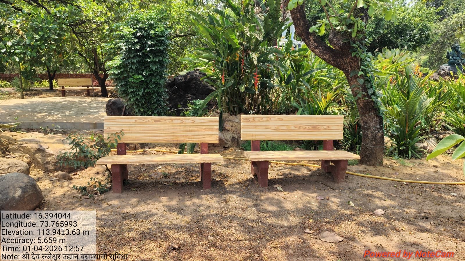 श्री देव रुजेश्वर उद्यान येथे पर्यटनाच्या दृष्टीने बांधकाम उपक्रम (5)