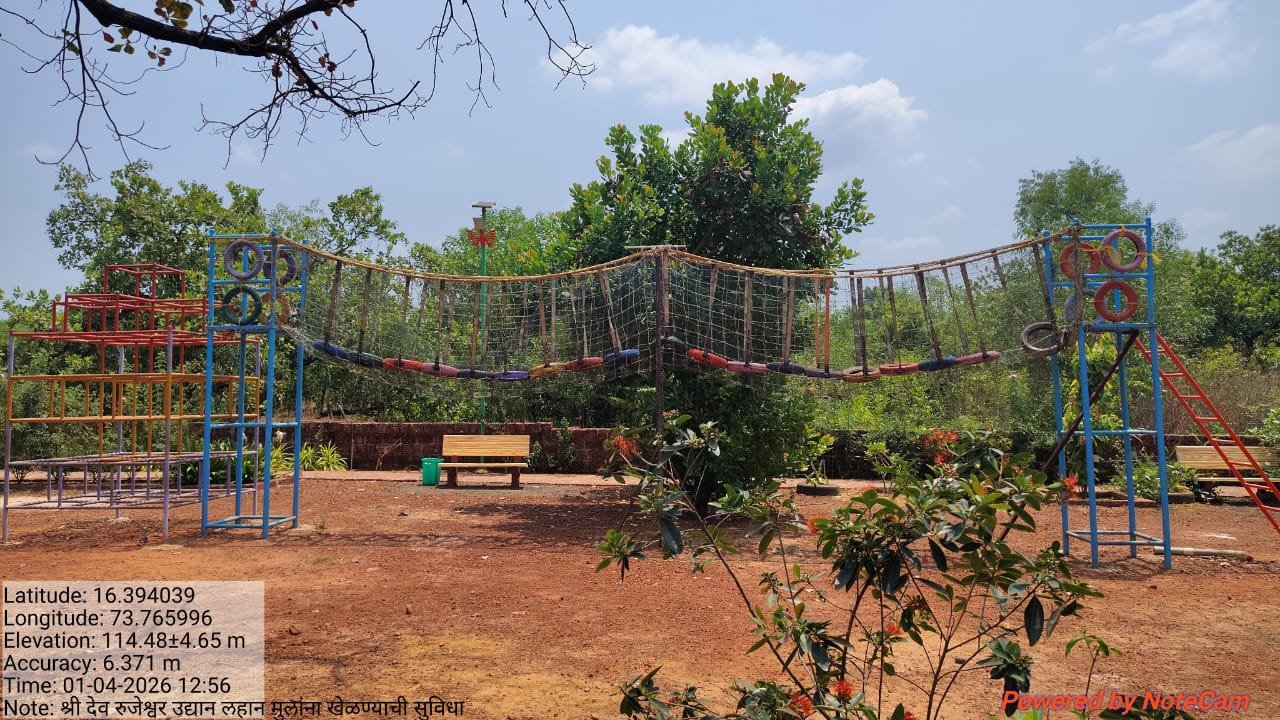 श्री देव रुजेश्वर उद्यान येथे पर्यटनाच्या दृष्टीने बांधकाम उपक्रम (9)